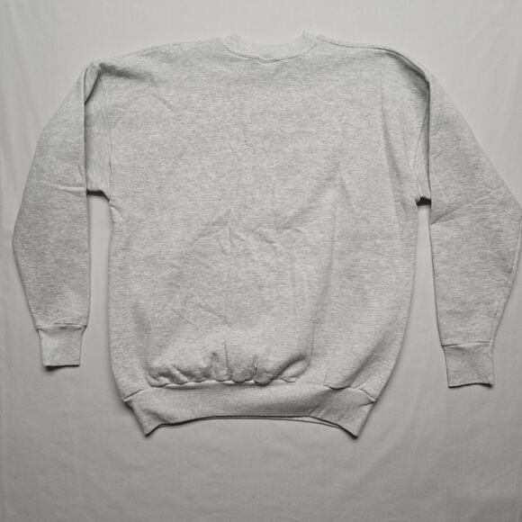 Vintage Sweatshirt Mens Large Gray Crewneck Manure Movers of America Local 239 - Picture 7 of 9